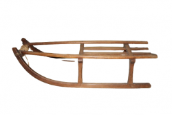 Schlitten - Holz