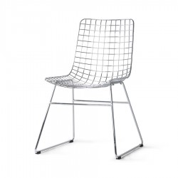 METAL WIRE CHAIR