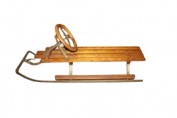 Schlitten - Holz