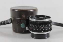 Objektiv 35 mm mit Tasche