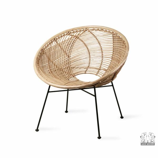 Stuhl - Rattan Ball Lounge