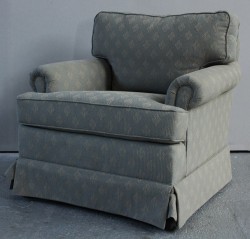 Sessel, gemustert