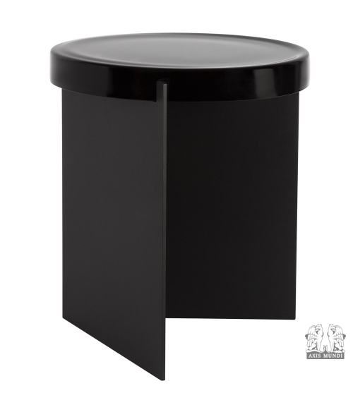 Beistelltisch 'Alwa One', schwarz