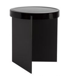 Beistelltisch 'Alwa One', schwarz