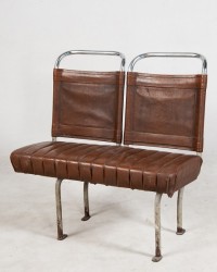 Sitzbank Leder Vintage