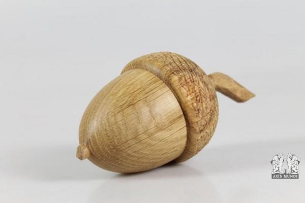 Eichel aus Holz