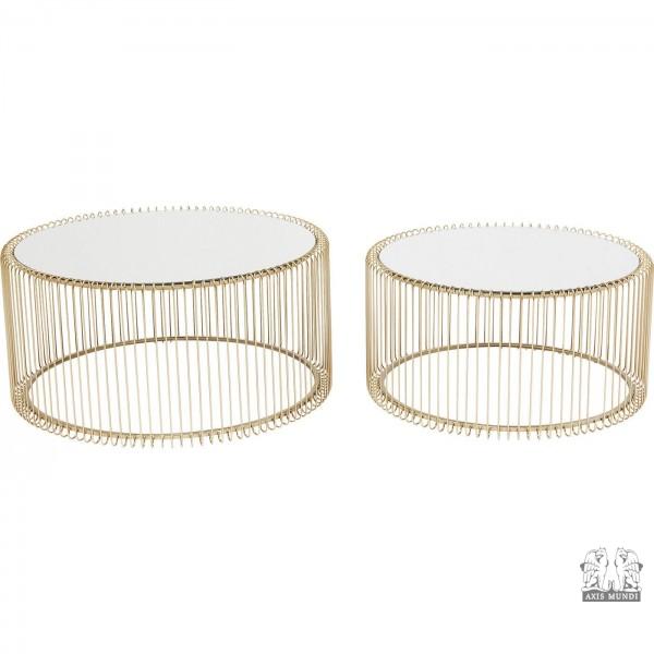 Wire Couchtisch Set