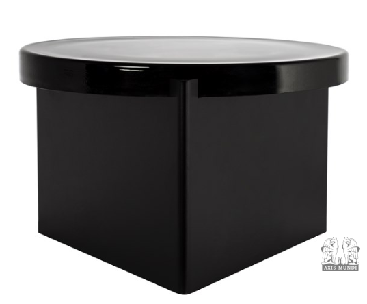 Beistelltisch 'Alwa One Big', schwarz