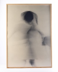 Wandbild "Blurred Girl"
