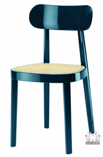 Thonet Stuhl 118, blau