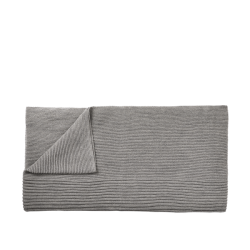 Rhythm Throw Decke, light grey