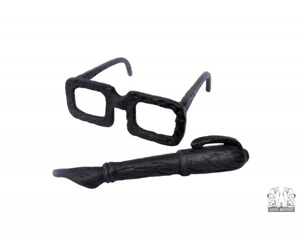 Deko Brille & Füller