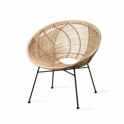 Stuhl - Rattan Ball Lounge