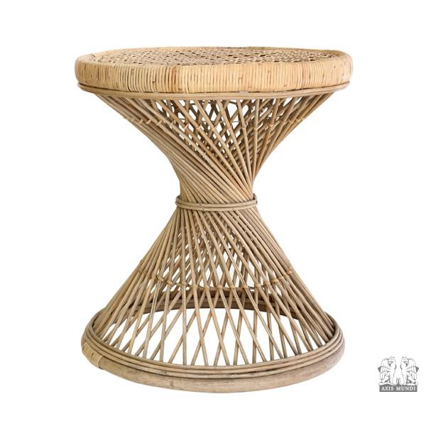 Rattan Beistelltisch