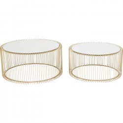 Wire Couchtisch Set