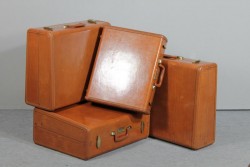 Kofferset Samsonite Leder