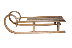 Schlitten - Holz