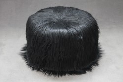 Fellpouf - Schwarz