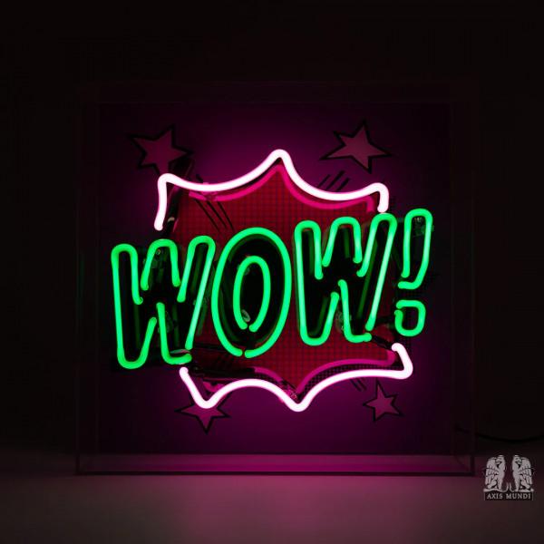 Neonleuchte - WOW!