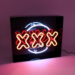 Neonleuchte "XXX"