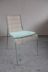 Stuhl mit Kissen