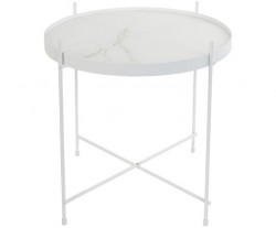Beistelltisch - 'Side Table Cupid Marble White'