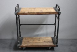 Teewagen, Industriestil