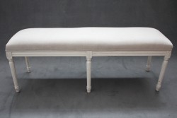 Sitzbank im Landhausstil