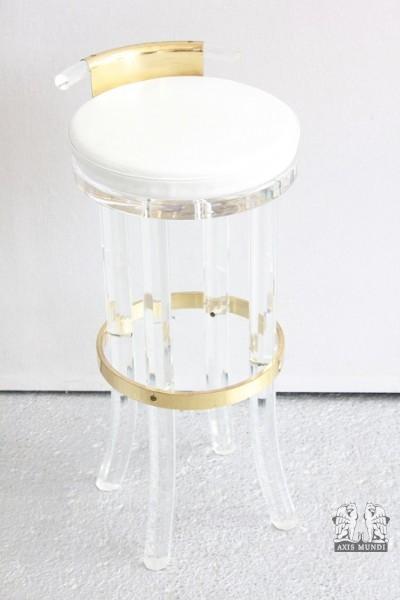 Barhocker Acryl mit Polster