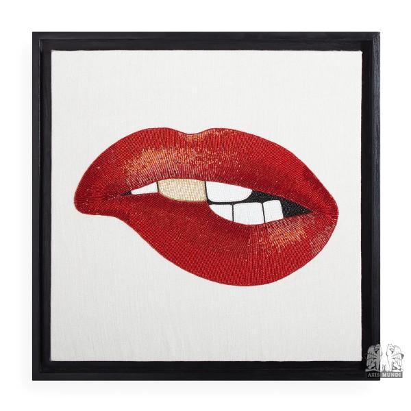 Wall Art - Lips Bitten