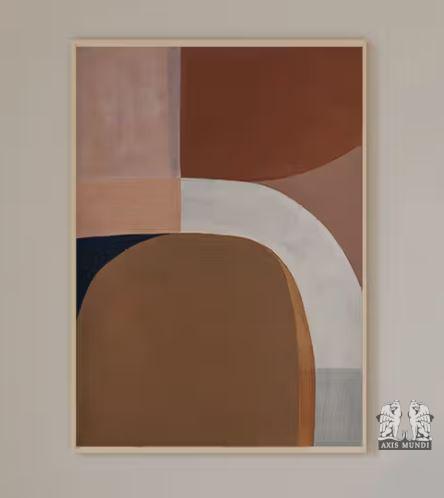 Wandbild "Painted Shapes 01"