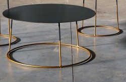 Beistelltisch Nimbus Gold