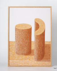 Wandbild "Piliers 02"
