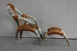 Sessel & Ottomane Set, Horn