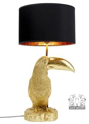 Tischleuchte Tucan Gold