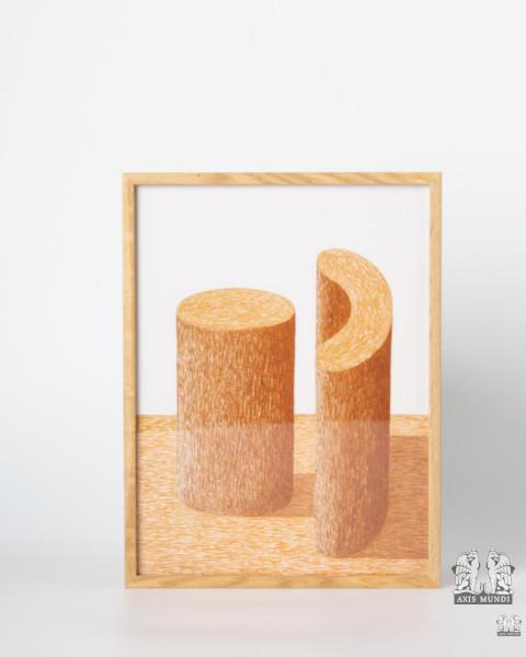 Wandbild "Piliers 02"