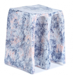 Hocker 'ChouChou', Marmorweiß