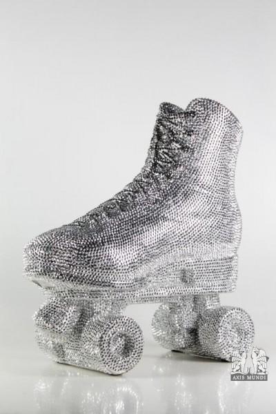Spardose "Rollschuh"