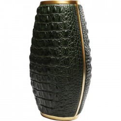 Vase Croco Grün