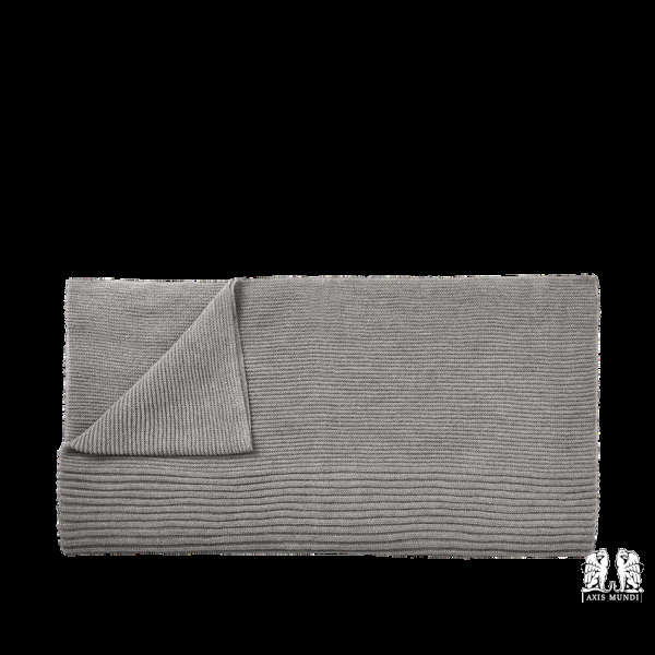 Rhythm Throw Decke, light grey