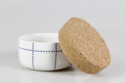 Zuckerdose mit Korkdeckel